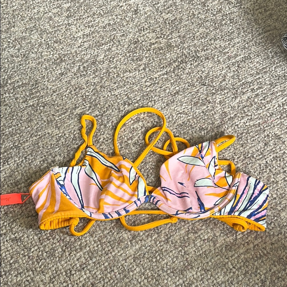 Maaji Multicolor Strappy Bikini Top